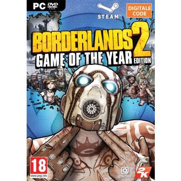 Borderlands 2 GOTY (Game of the Year) Steam Digital Key Version