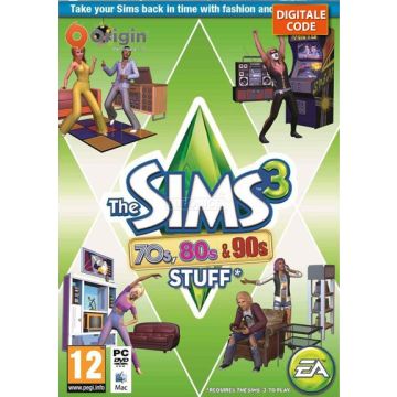 De Sims 3 70s 80s 90s Accessoires Origin key Digitale Download