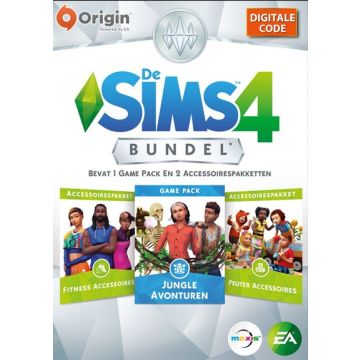 De Sims 4 Bundel Pakket 6 (Jungle Avonturen + 2 Acc.) Origin Game Key